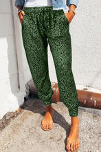 Load image into Gallery viewer, Leopard Print Joggers with Pockets