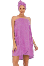 Load image into Gallery viewer, Strapless Robe with pocket