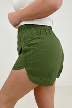 Load image into Gallery viewer, Zenana Windbreaker Smocked Waistband Running Shorts