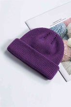Load image into Gallery viewer, Cozy Rib-Knit Cuff Beanie