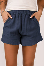 Load image into Gallery viewer, Elastic Waist Pocketed Shorts