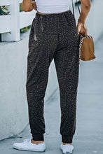 Load image into Gallery viewer, Leopard Print Joggers with Pockets