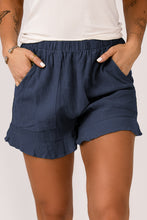 Load image into Gallery viewer, Elastic Waist Pocketed Shorts