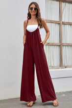 Load image into Gallery viewer, Tied Spaghetti Strap Wide Leg Jumpsuit