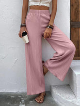 Load image into Gallery viewer, Full Size High Waist Wide Leg Pants