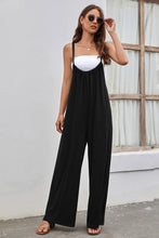Load image into Gallery viewer, Tied Spaghetti Strap Wide Leg Jumpsuit