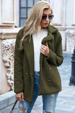Load image into Gallery viewer, Full Size Lapel Collar Sherpa Coat
