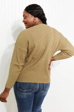 Load image into Gallery viewer, Zenana Bundled Up Full Size Round Neck Sweater