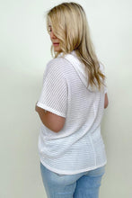 Load image into Gallery viewer, BiBi Popcorn Waffle Knit Oversized Hoodie Top