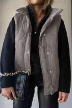 Load image into Gallery viewer, Collared Neck Vest with Pockets