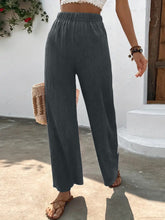 Load image into Gallery viewer, Full Size High Waist Wide Leg Pants