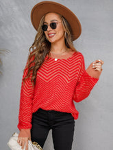 Load image into Gallery viewer, Round Neck Long Sleeve Sweater