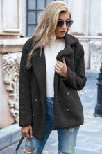 Load image into Gallery viewer, Full Size Lapel Collar Sherpa Coat