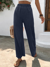 Load image into Gallery viewer, Full Size High Waist Wide Leg Pants