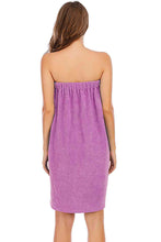 Load image into Gallery viewer, Strapless Robe with pocket