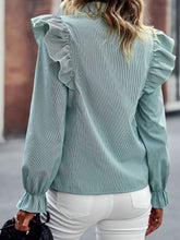 Load image into Gallery viewer, Setting Goals Ruffled Shirt