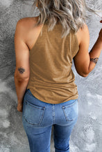 Load image into Gallery viewer, Curved Hem Grecian Tank Top