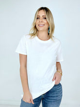 Load image into Gallery viewer, Zenana Solid Cotton Boyfriend Tee - New Colors