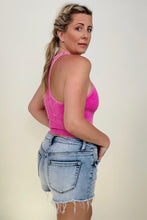 Load image into Gallery viewer, Zenana Washed Ribbed Seamless Cropped Tank Top