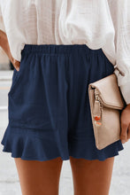 Load image into Gallery viewer, Full Size Ruffled Elastic Waist Shorts
