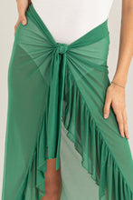 Load image into Gallery viewer, HYFVE Ruffle Trim Cover Up Sarong Skirt
