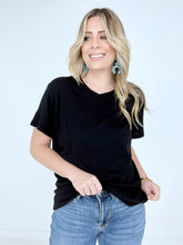 Load image into Gallery viewer, Zenana Solid Cotton Boyfriend Tee - New Colors
