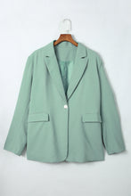 Load image into Gallery viewer, One-Button Flap Pocket Blazer
