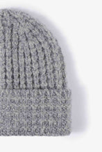 Load image into Gallery viewer, Waffle-Knit Cuff Beanie
