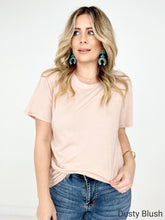 Load image into Gallery viewer, Zenana Solid Cotton Boyfriend Tee - New Colors
