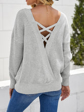 Load image into Gallery viewer, Criss Cross Sweater
