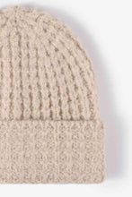 Load image into Gallery viewer, Waffle-Knit Cuff Beanie
