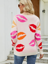 Load image into Gallery viewer, Lip  Knit Sweater
