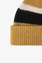 Load image into Gallery viewer, Tricolor Cuffed Knit Beanie
