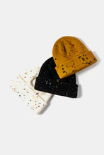 Load image into Gallery viewer, Confetti Rib-Knit Cuff Beanie
