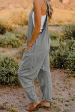 Load image into Gallery viewer, V-Neck Sleeveless Jumpsuit with Pocket
