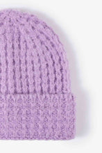 Load image into Gallery viewer, Waffle-Knit Cuff Beanie
