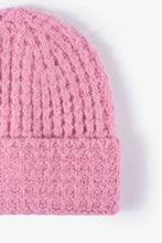 Load image into Gallery viewer, Waffle-Knit Cuff Beanie
