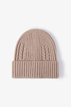 Load image into Gallery viewer, Cable-Knit Cuff Beanie
