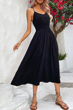 Load image into Gallery viewer, Spaghetti Strap Scoop Neck Midi Dress
