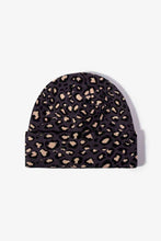 Load image into Gallery viewer, Leopard Pattern Cuffed Beanie
