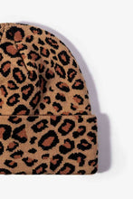 Load image into Gallery viewer, Leopard Pattern Cuffed Beanie
