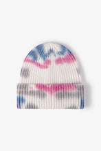 Load image into Gallery viewer, Tie-Dye Ribbed Knit Beanie
