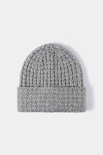 Load image into Gallery viewer, Waffle-Knit Cuff Beanie
