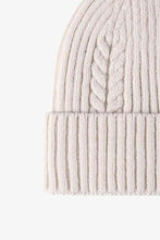 Load image into Gallery viewer, Cable-Knit Cuff Beanie
