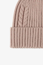 Load image into Gallery viewer, Cable-Knit Cuff Beanie
