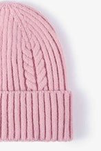 Load image into Gallery viewer, Cable-Knit Cuff Beanie
