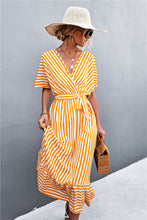 Load image into Gallery viewer, Girls Brunch striped dress
