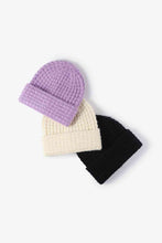 Load image into Gallery viewer, Waffle-Knit Cuff Beanie
