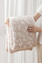 Load image into Gallery viewer, Leopard Grain Knitting Blanket 127*152CM
