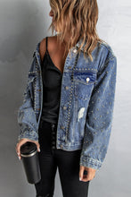 Load image into Gallery viewer, Concert Ready  Denim Jacket
